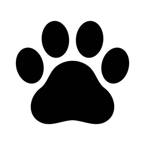 斗牛徽标狗爪矢量足迹徽标图标图形符号说明法国斗牛犬熊猫卡通照片