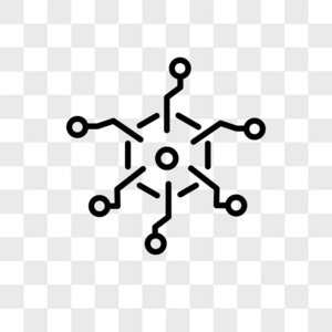 在透明背景上隔离的分析矢量图标, Analyt