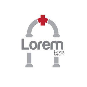 logo 与名片模板放大镜的重点是领袖矢量相机快门和炸弹标志组合