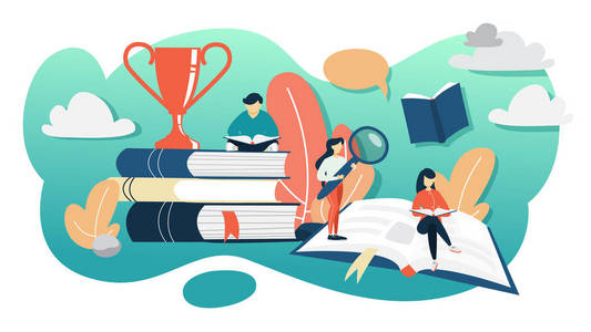 开放教育理念.在互联网上获得教育照片