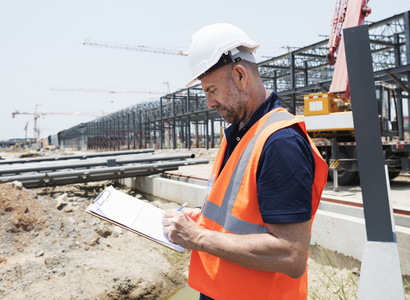 工程师工人写建设计划