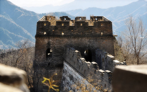 中国城墙遗址照片