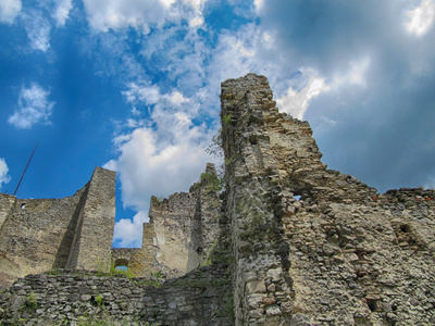 Likava 城堡的废墟