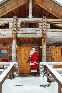 圣诞老人的日常生活。北极圣诞老人之家