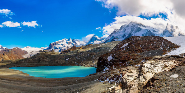 瑞士阿尔卑斯山风景