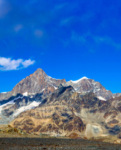 在瑞士阿尔卑斯山风景