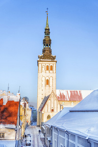 爱沙尼亚塔林，圣尼古拉教堂