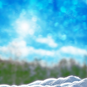 背景。冬季景观。纹理的雪