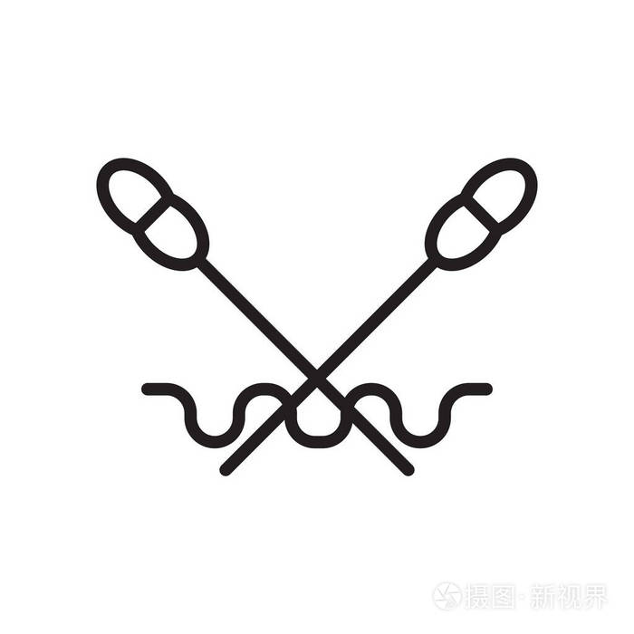 针图标矢量符号和符号隔离在白色背景, 针标志概念