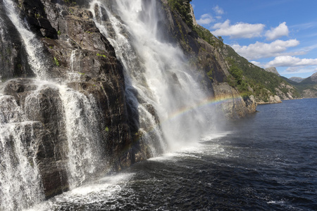 hengjanefossen 瀑布挪威