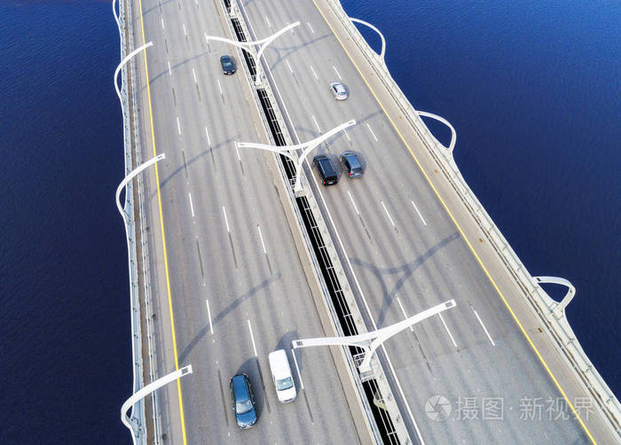 汽车过桥立交立交桥.公路互通交通.空中鸟眼公路.高速公路.路口.