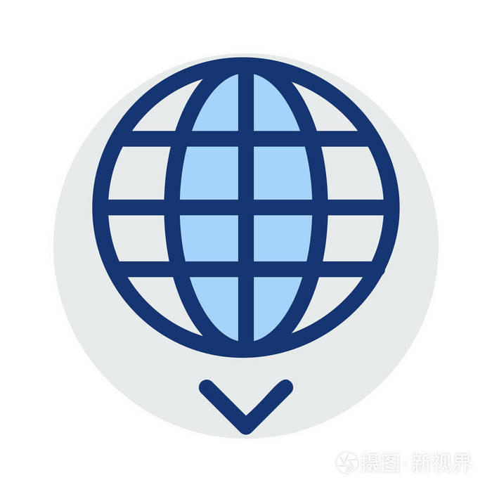 网络共享图标矢量图示