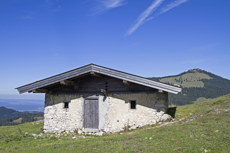 Nesselbrand 在 Chiemgau 阿尔卑斯山牧场