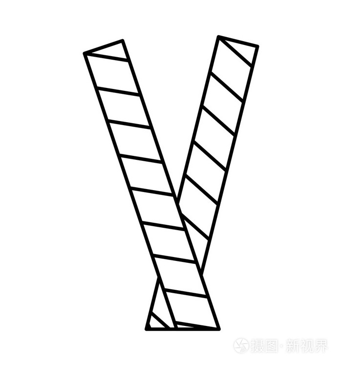 甜蜜的晶片吸管图标