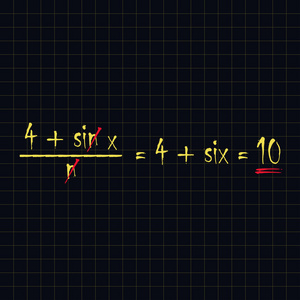 数学方程有趣铭文模板