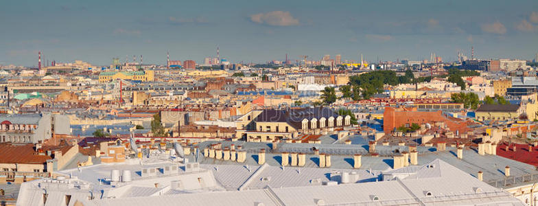 圣彼得堡俯视图