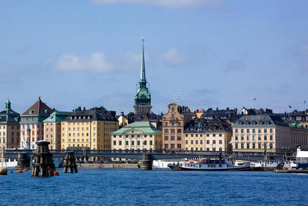 斯德哥尔摩古城景观