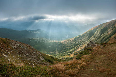 山间山谷