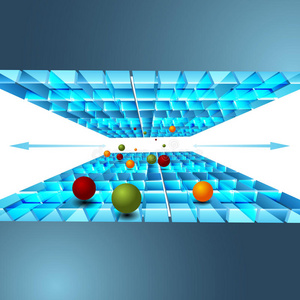 三维时间线透视图图片