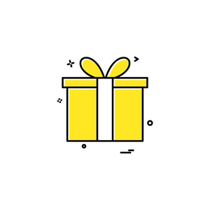 Giftbox 图标设计矢量图