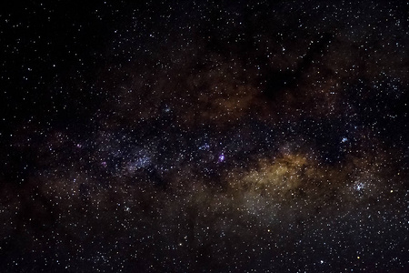 星星和银河外太空夜空夜宇宙黑色星空背景