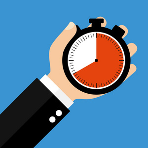 手用秒表 40 秒 40 分钟或 8 小时照片