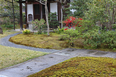 京都花园图片 京都花园素材 京都花园插画 摄图新视界