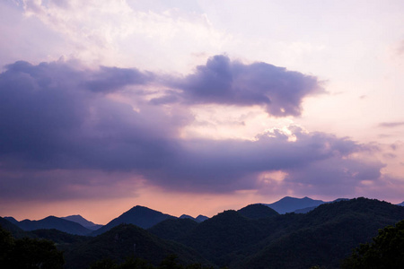 在韩国 Yeongcheon 拍摄的云风光