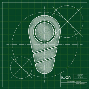 蓝图的新生儿图标图片