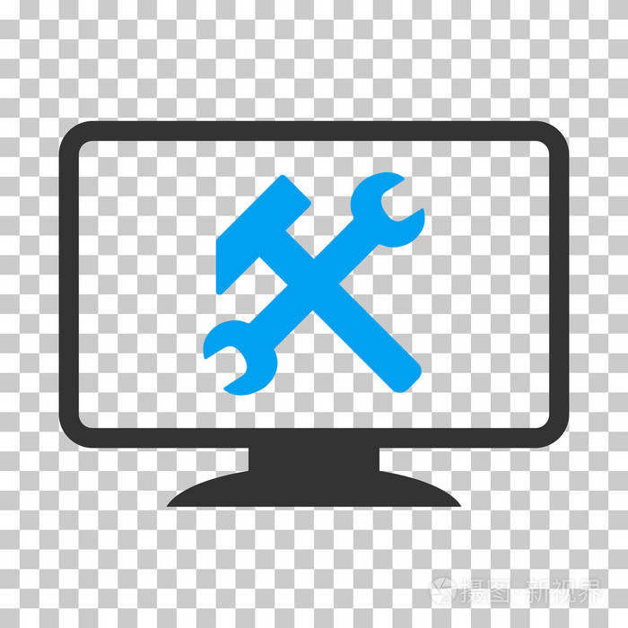 桌面设置矢量图标