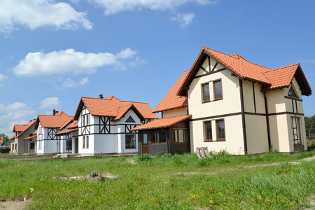 键入在小屋沉降器下建设街