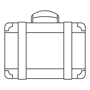 行李袋图标, 轮廓样式