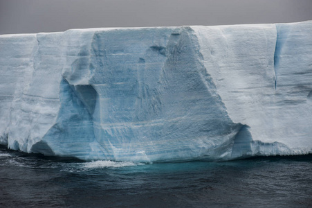 南极洲的大表格冰山, 南极洲