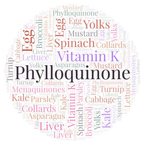 Phylloquinone 字云