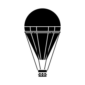 孤立的热空气气球设计