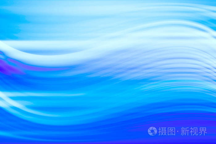 模糊的蓝色背景/渐变清新透明设计背景, 蓝色抽象壁纸