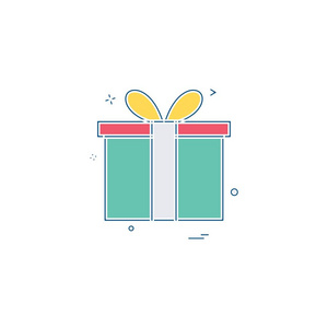 Giftbox 图标设计矢量图