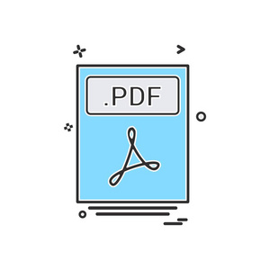 pdf文件图标图片-pdf文件图标素材-pdf文件图标插画-摄图新视界