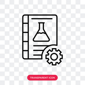 化学矢量图标在透明背景下分离, 化学标志设计