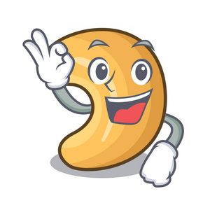 好的腰果咸烤动画片照片