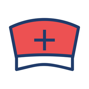 护士帽图标图片