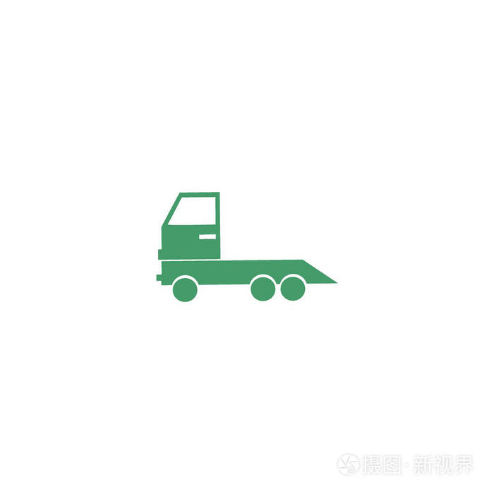 简约图标排,矢量插图