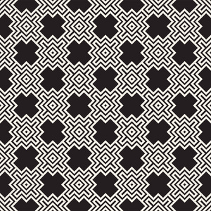 矢量无缝线拼接图案.现代时尚的抽象质感.