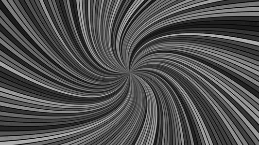 条纹射线灰色抽象催眠螺旋背景设计