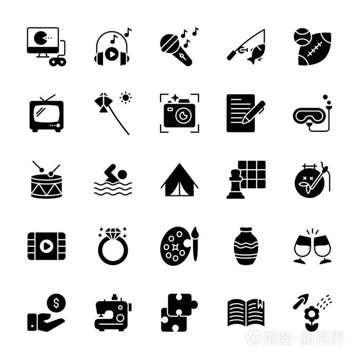 爱好和兴趣图标