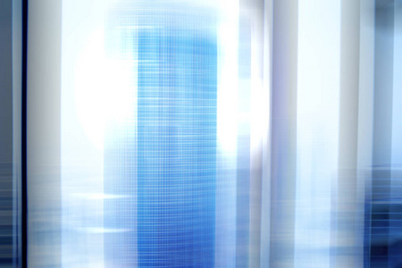 蓝紫梯度背景与方形散景, 美丽的技术现代背景