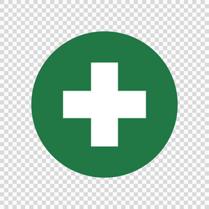 绿色广场上的白色十字照片