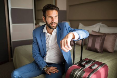 出差人出差的商人照片