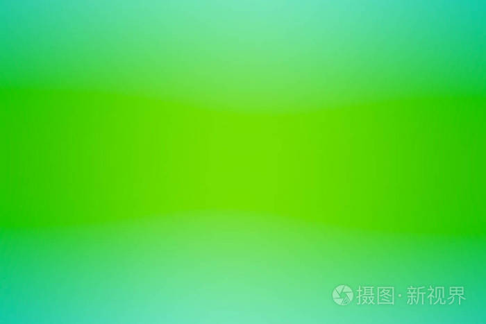 抽象模糊的绿色渐变背景