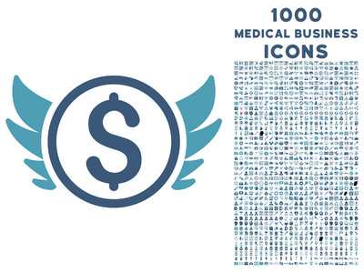 天使投资图标 1000 医疗业务图标